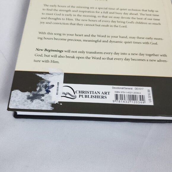 New Beginnings 366 Daily Devotions Inspired By Gods Love and Compassion Hardback - Picture 7 of 11